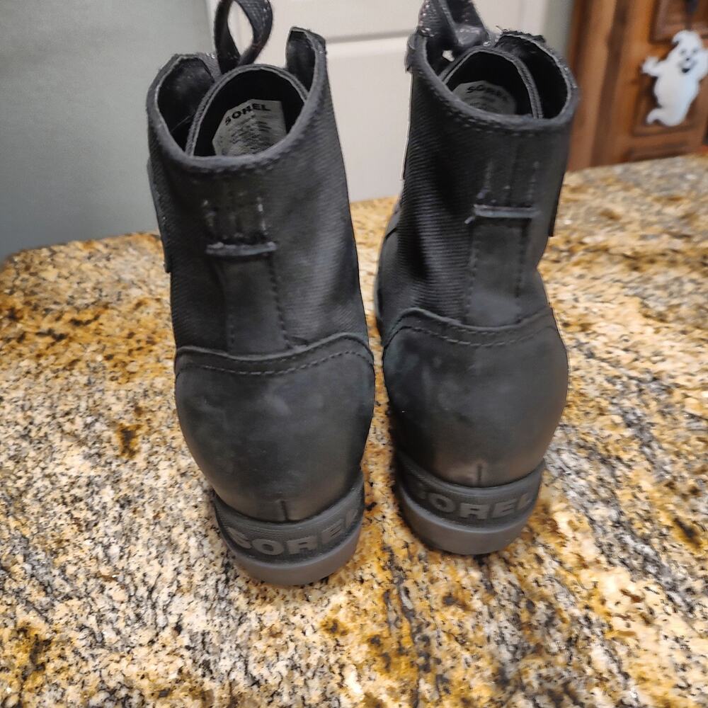 SOREL Women's Black Boots Size 10 ID NL5024-010 - Picture 9 of 12